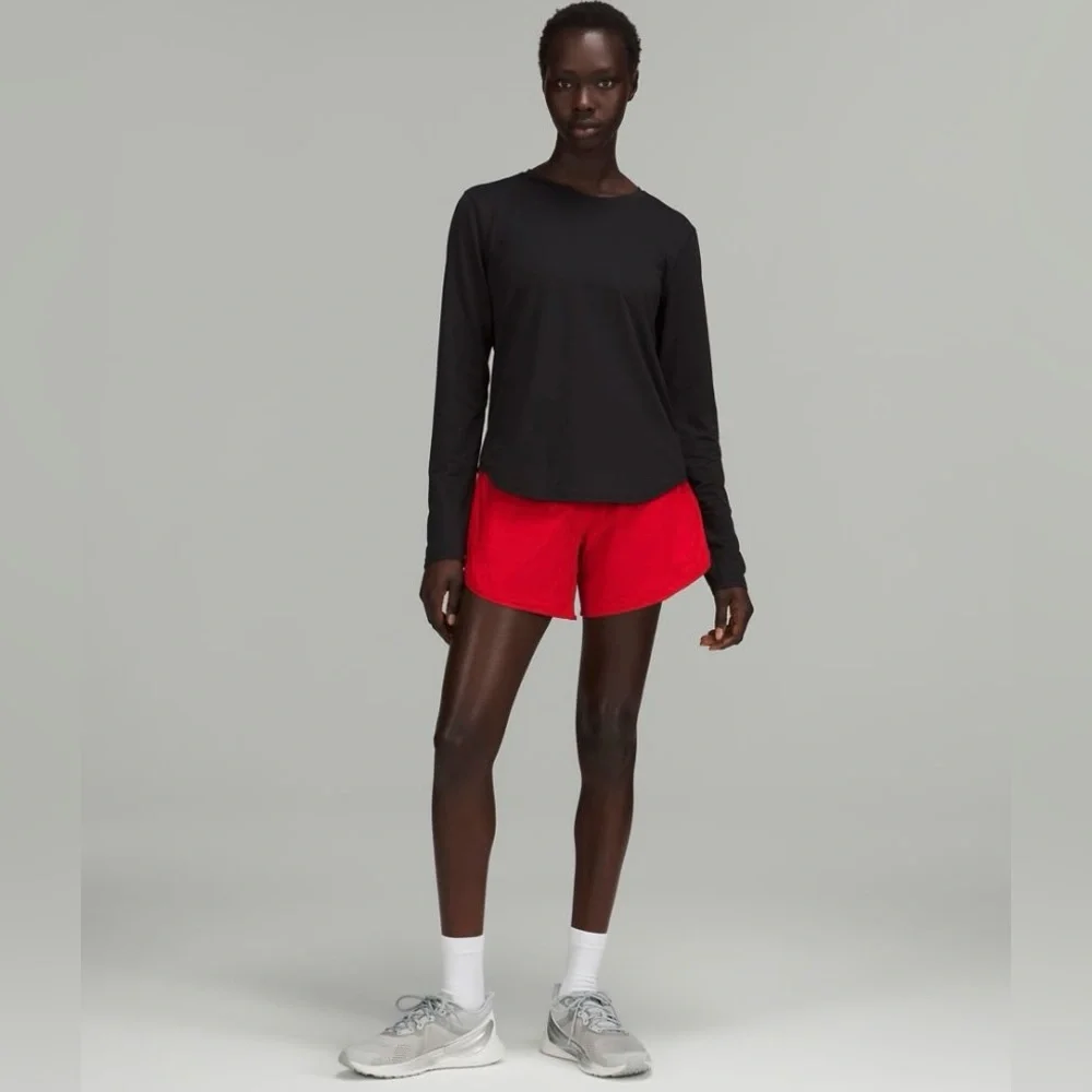 NWT 🍋 Lululemon Track That Mid-Rise Lined Short 5” - Picture 5 of 9